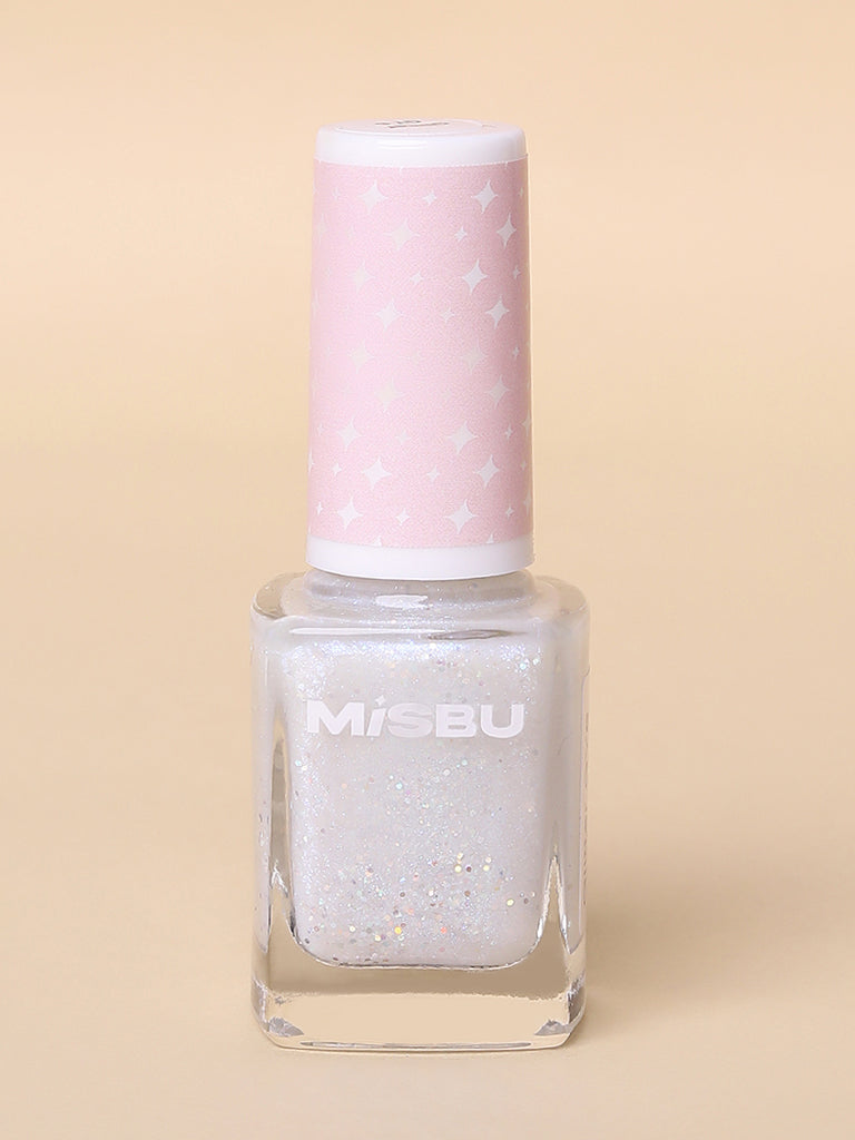 Misbu Light Grey Nail Colour 9 ml