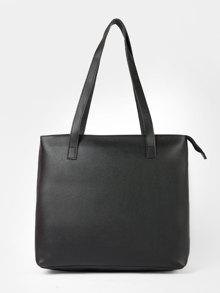 Misbu Black Insulated Tote Bag