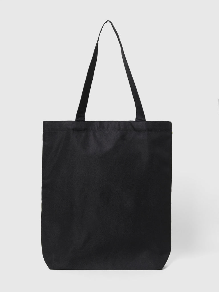Misbu Black Heart Shopper Tote Bag