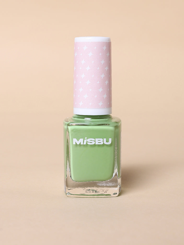 Misbu Light Green Nail Colour 9 ml
