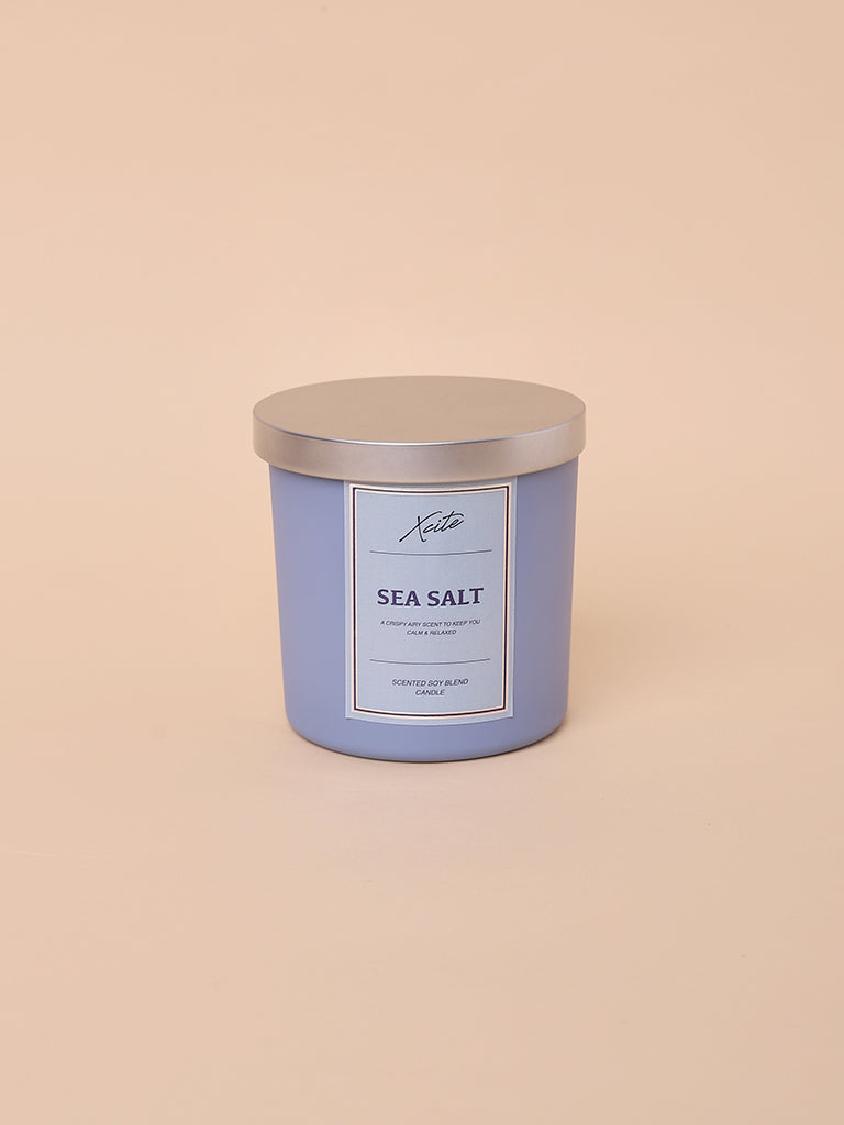 Xcite Blue Sea Salt Soy-Blend Candle 200g