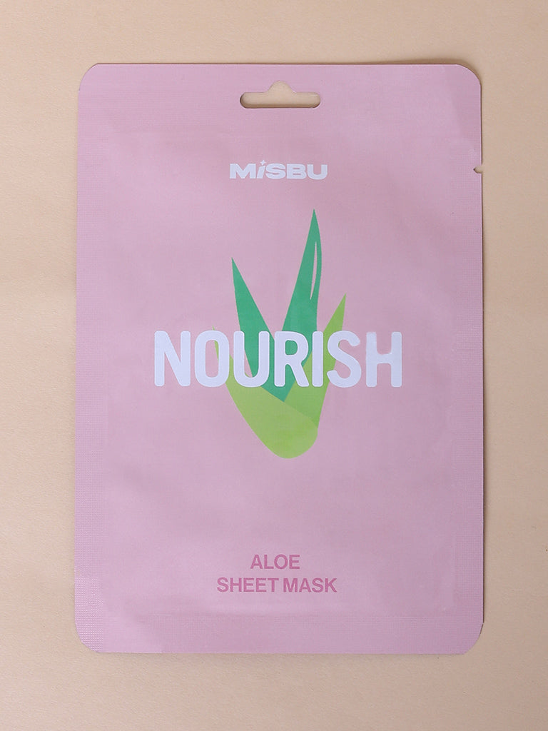 MISBU Nourish Sheet Mask - AloeVera
