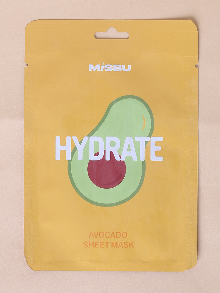 MISBU Hydrate Sheet Mask - Avocado