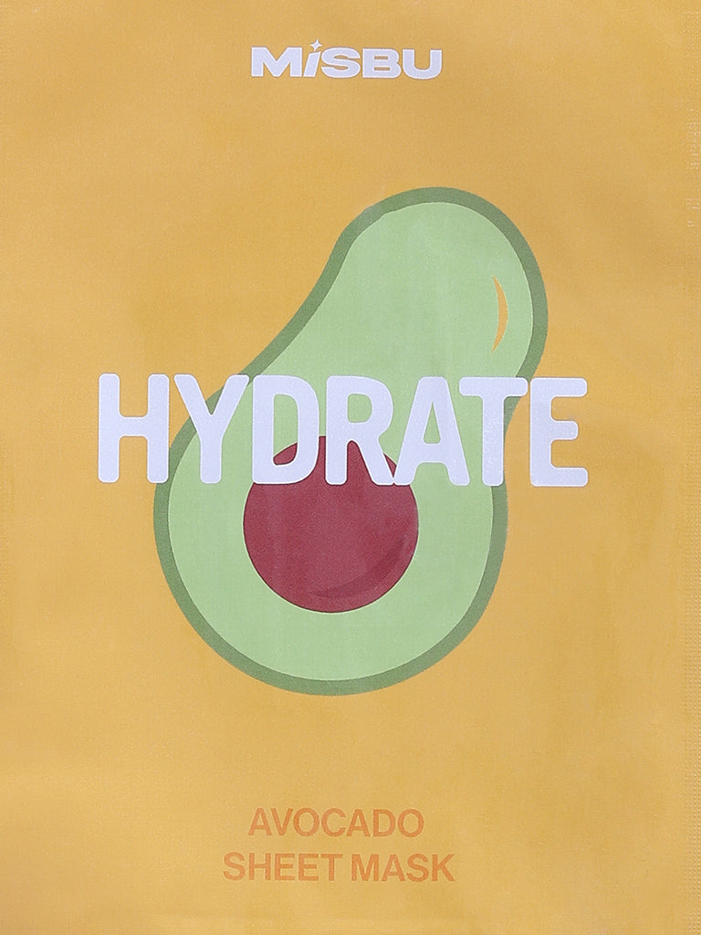 MISBU Hydrate Sheet Mask - Avocado