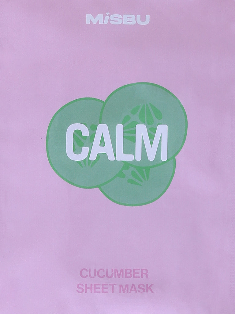 MISBU Calm Sheet Mask - Cucumber
