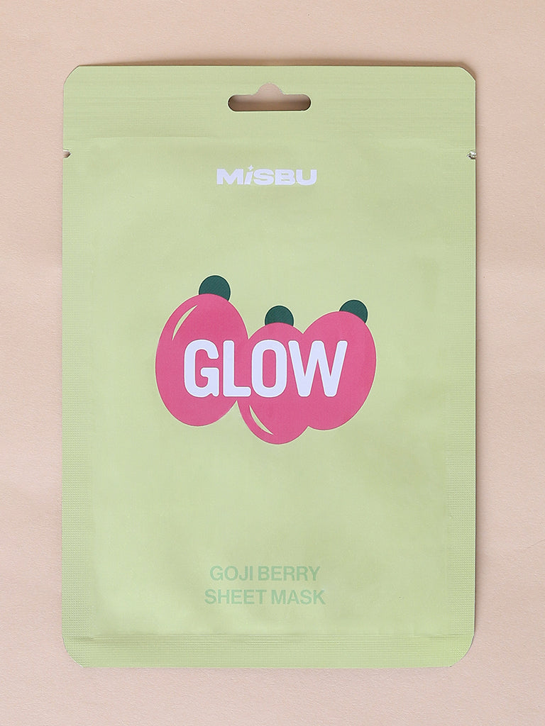 MISBU Glow Sheet Mask - Gojiberry