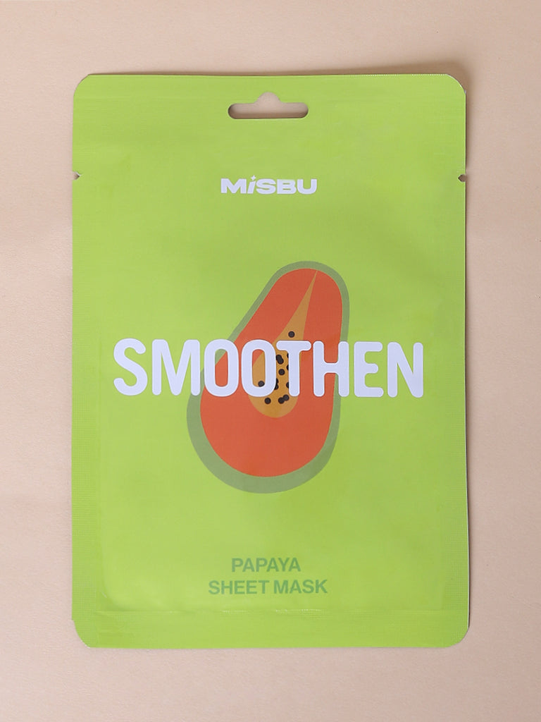 MISBU Smoothen Sheet Mask - Papaya