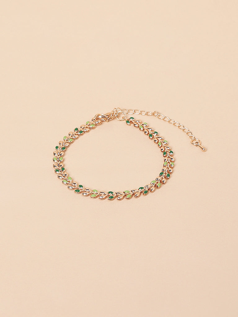 Misbu Leaf Beads Bracelet