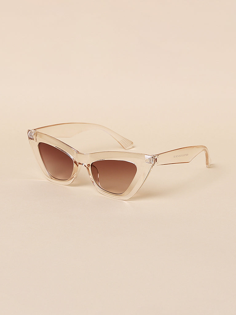 Misbu Xclusive Brown Cateye Sunglasses