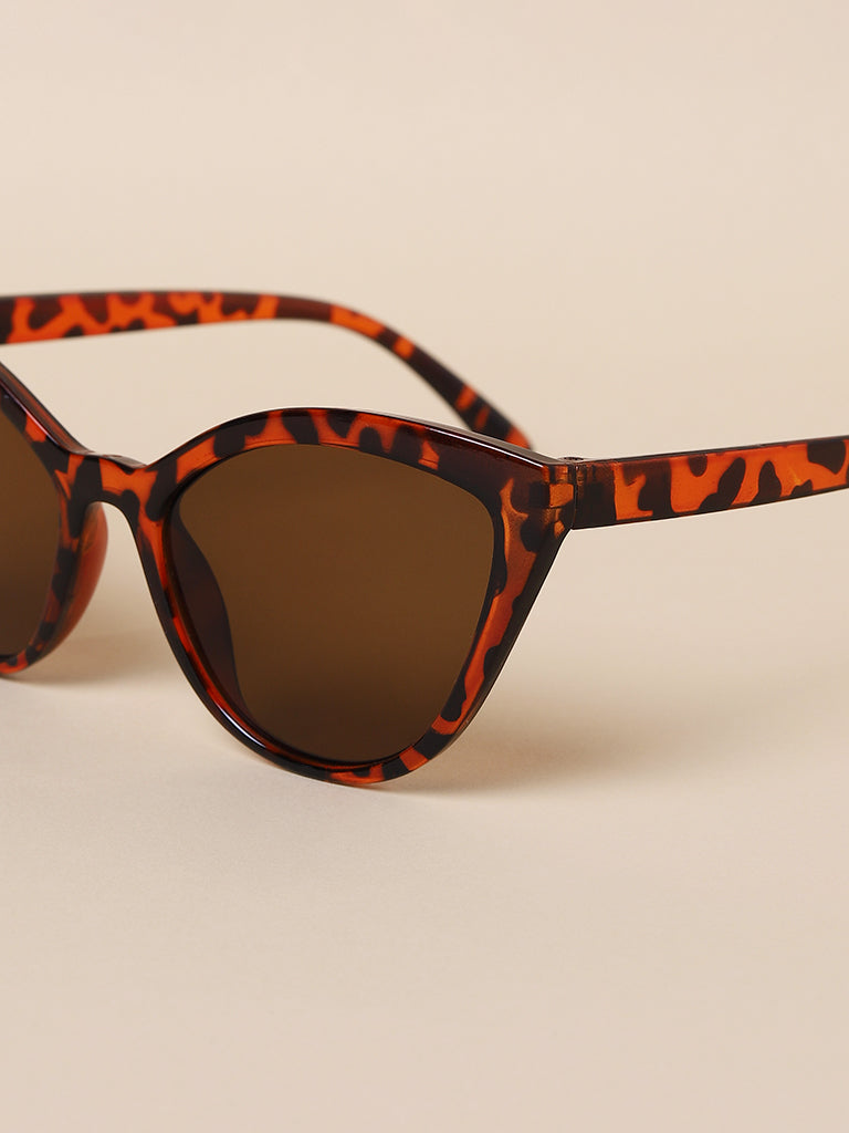 Misbu Xclusive Animal Print Cateye Sunglasses