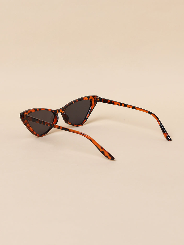 Misbu Xclusive Cateye Sunglasses - Leopard Print