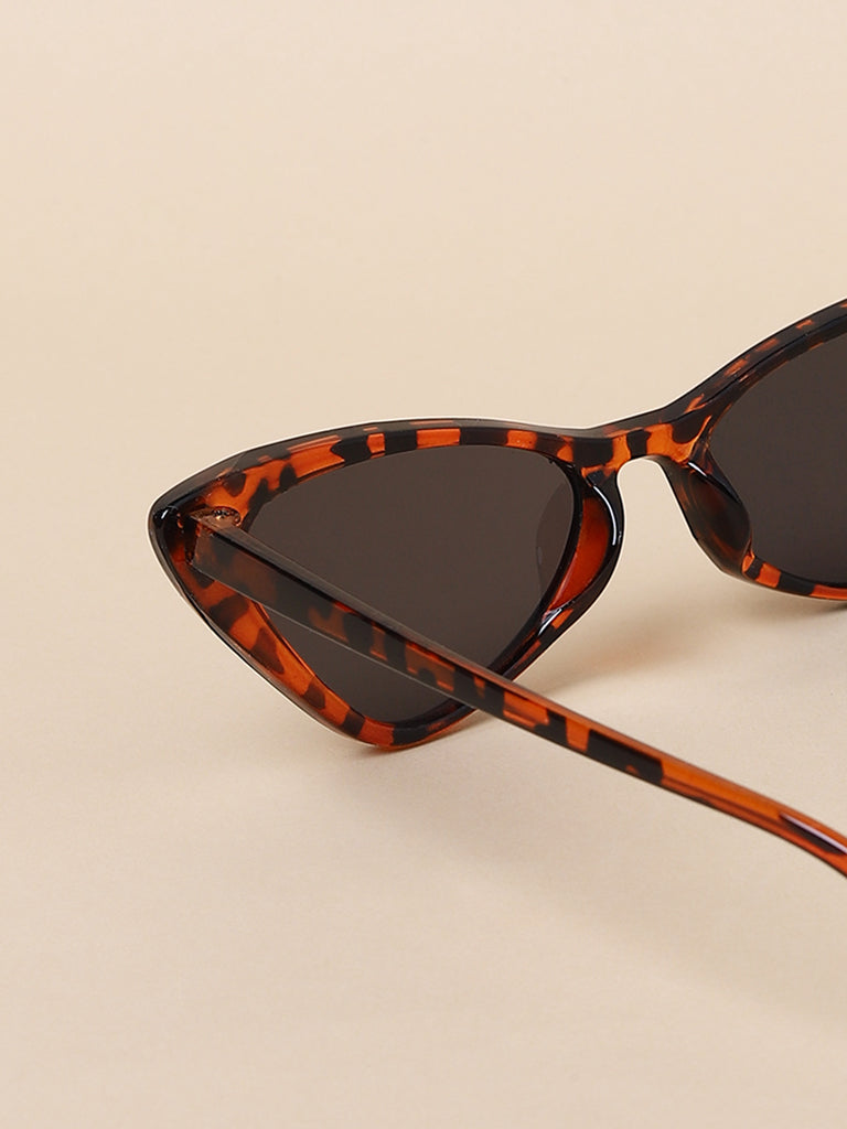 Misbu Xclusive Cateye Sunglasses - Leopard Print