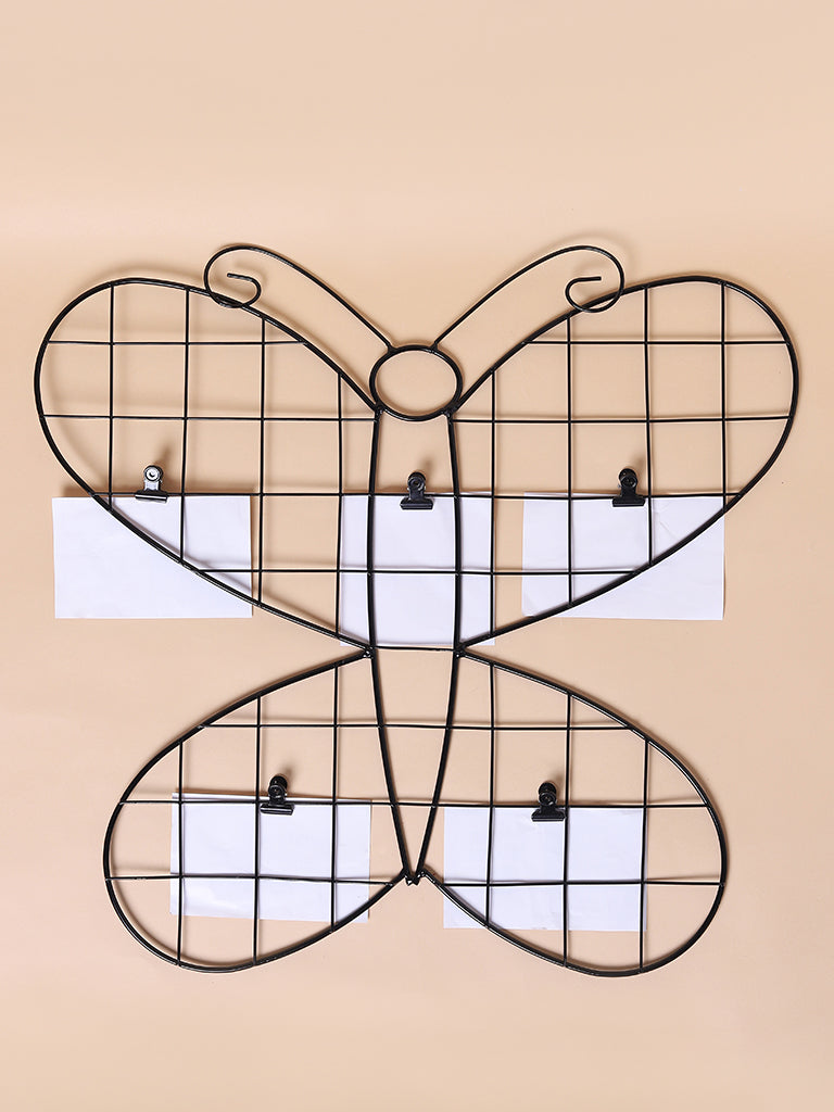 Misbu Black Butterfly Shape Grid Frame