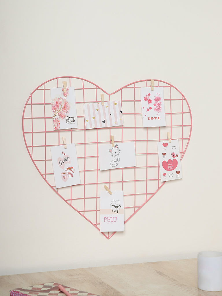 Misbu Pink Heart - Shape Frame