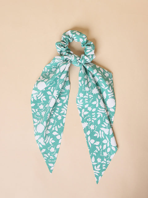 Ashbury Floral Scarf Scrunchie