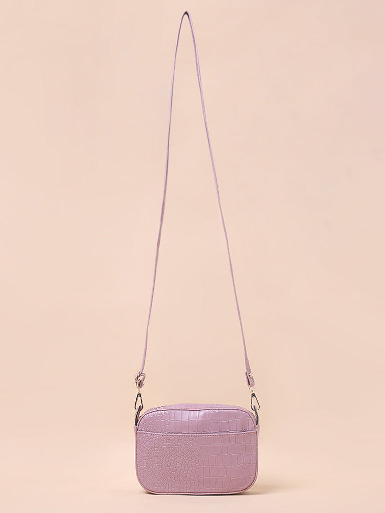 Misbu Pink - Croc Box Sling Bag