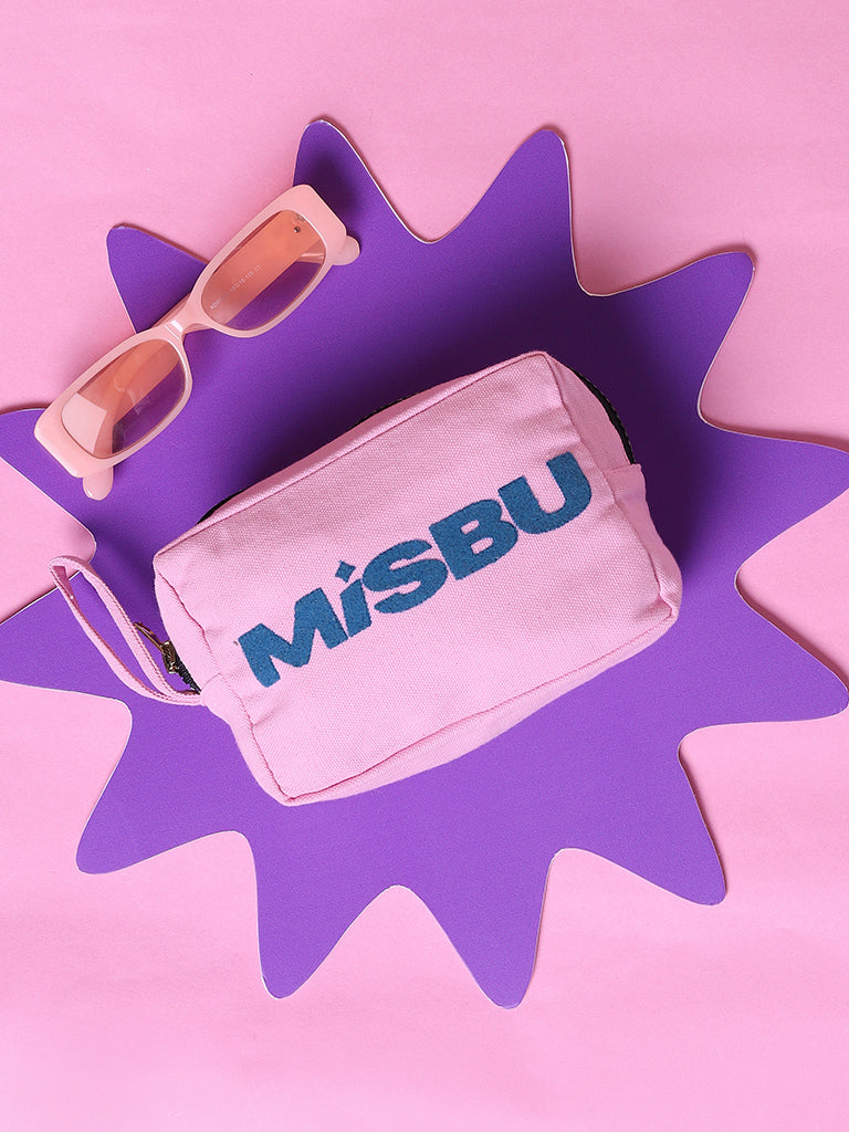 Misbu Vintage Pink Pouch